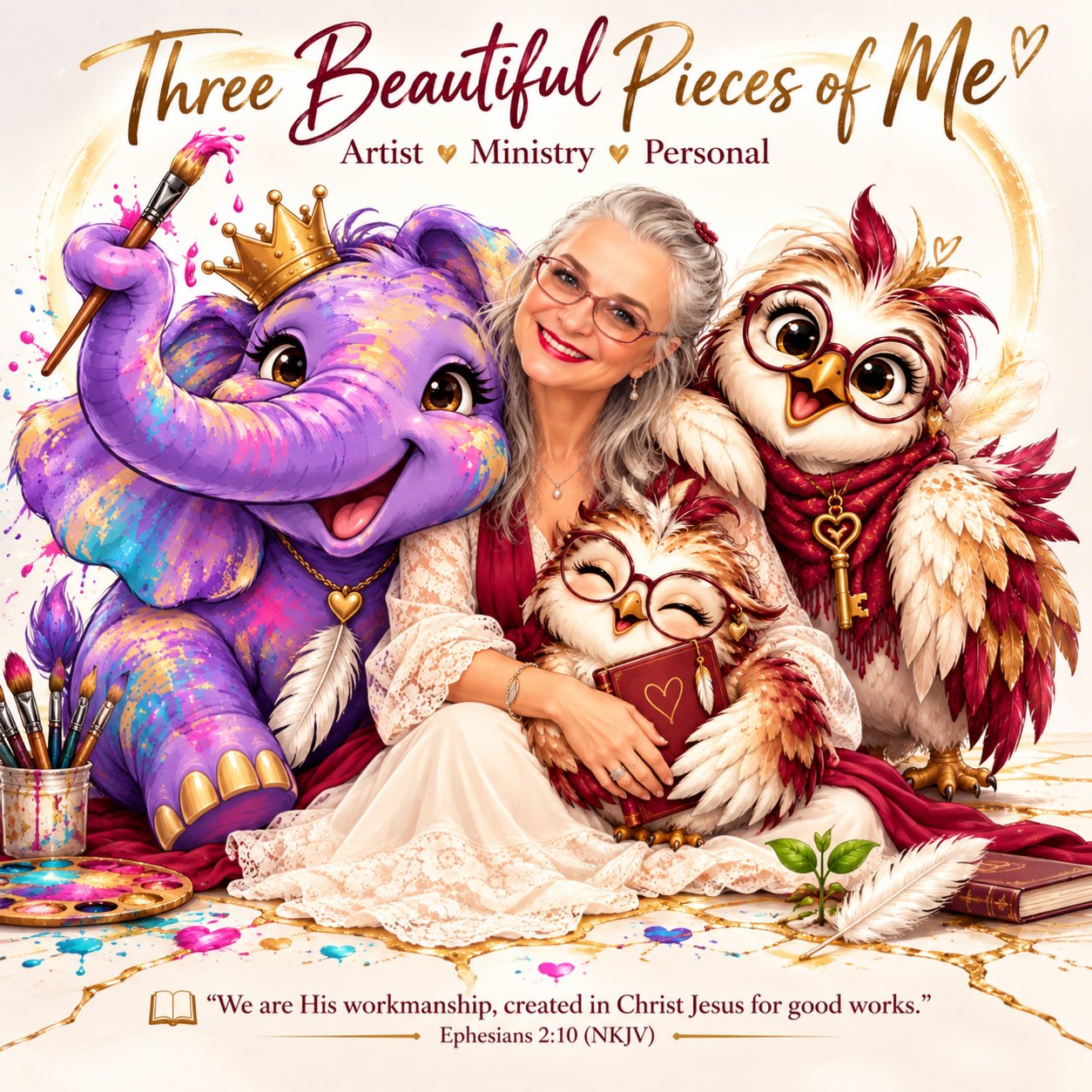One Heart, Three Mascots. π¨π¦πͺΆ