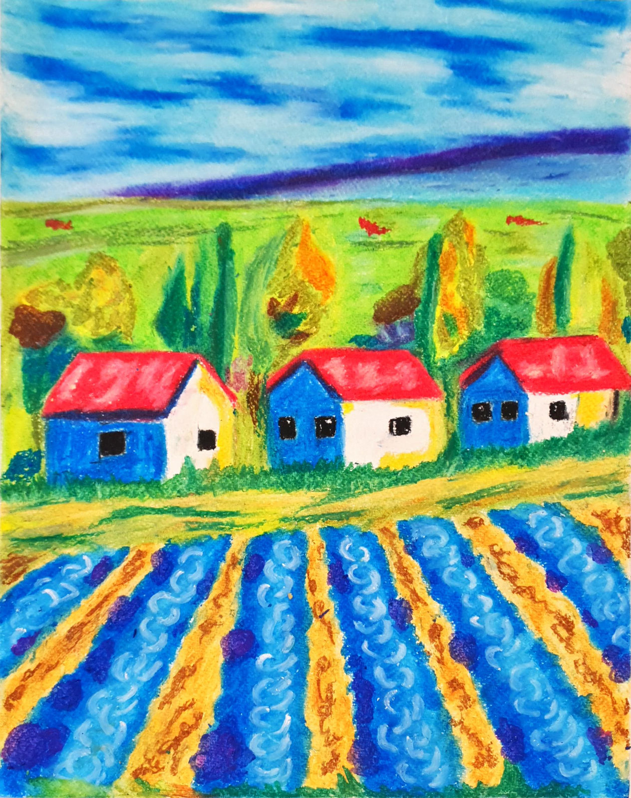Week 4 of Returners 01 at Seasons Art Class