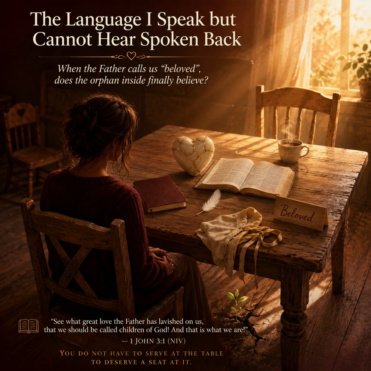 The Language I Speak but Cannot Hear Spoken Back